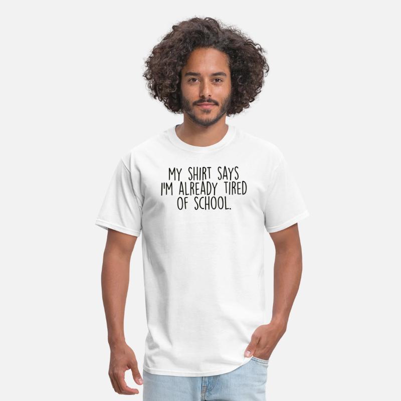 my shirt says it all